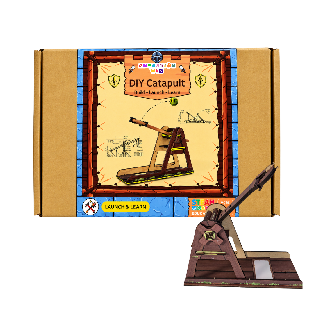 AdventionWiz DIY Catapult Kit – Educational STEM Engineering Toy for Kids_6