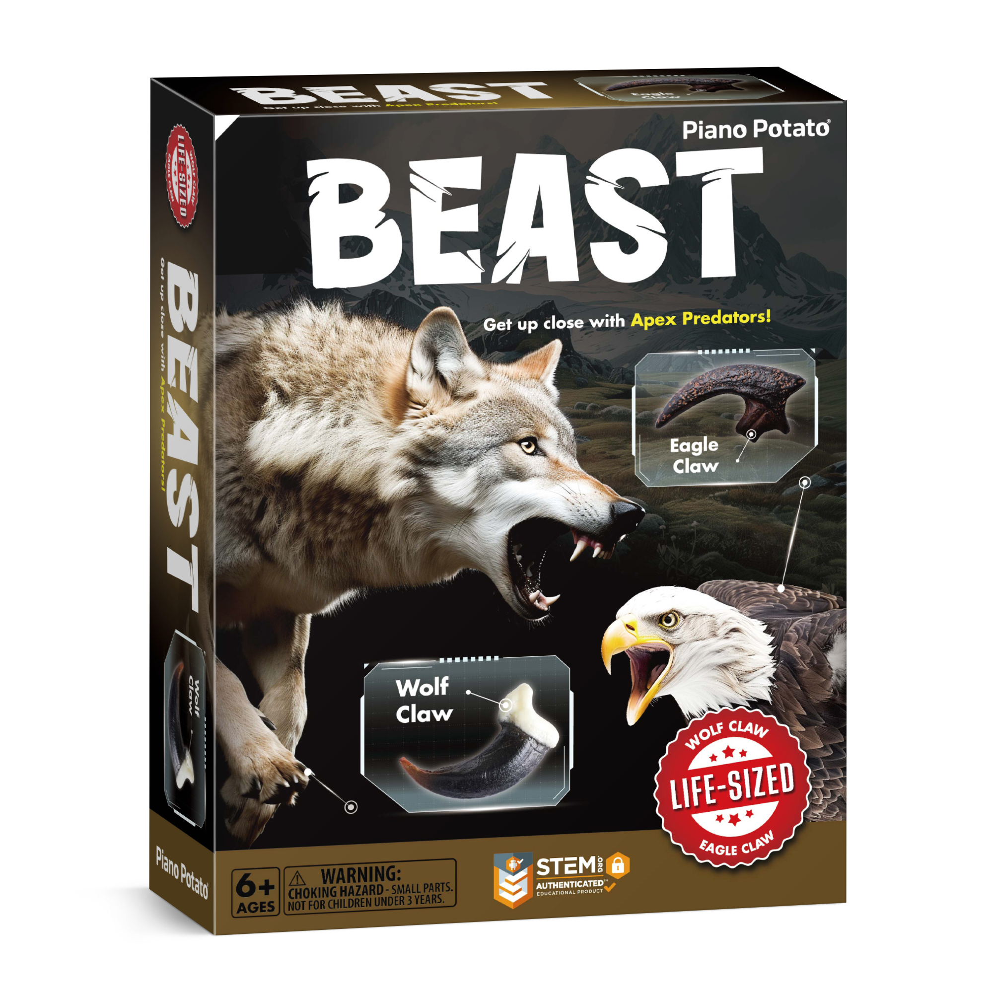 Piano Potato Beast Claw Replica Excavation Kit_2
