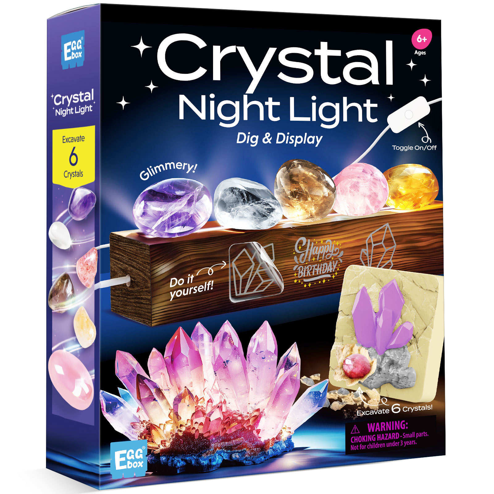 Egg Box Crystal Night Light Dig and Display Kit_2