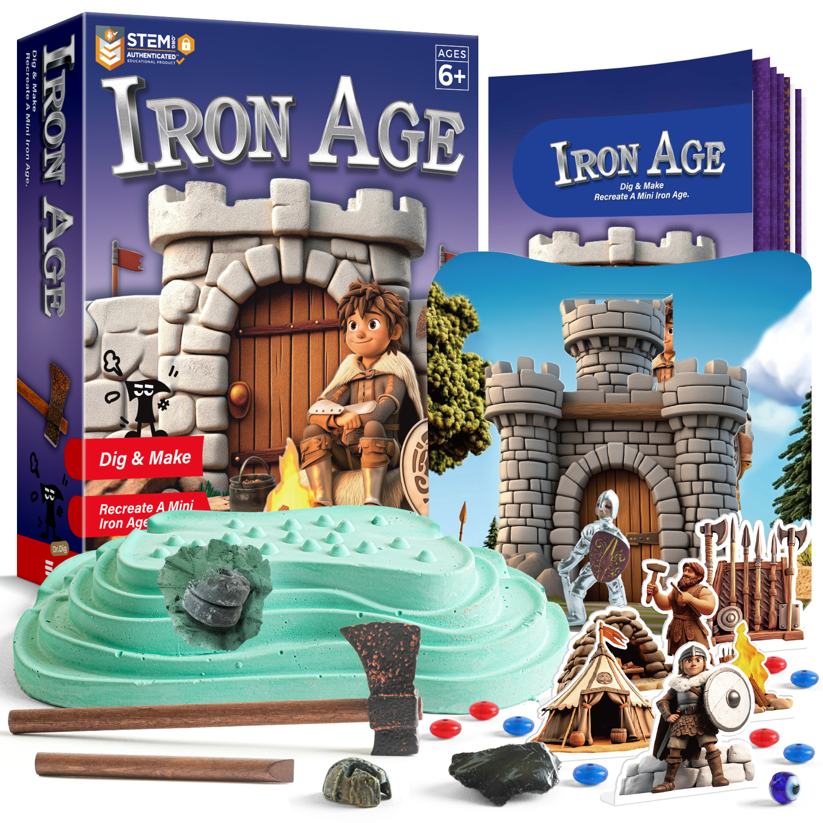 Eduman Iron Age Dig and Make History Kit_2