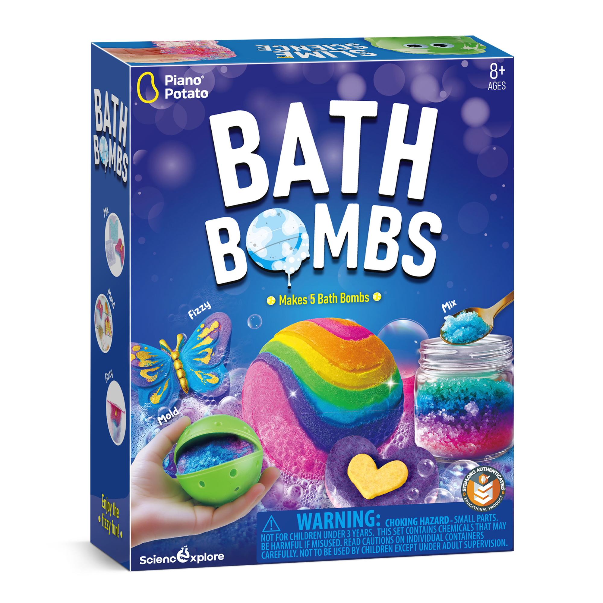 Piano Potato Make Your Own Bath Bombs Science Kit_2