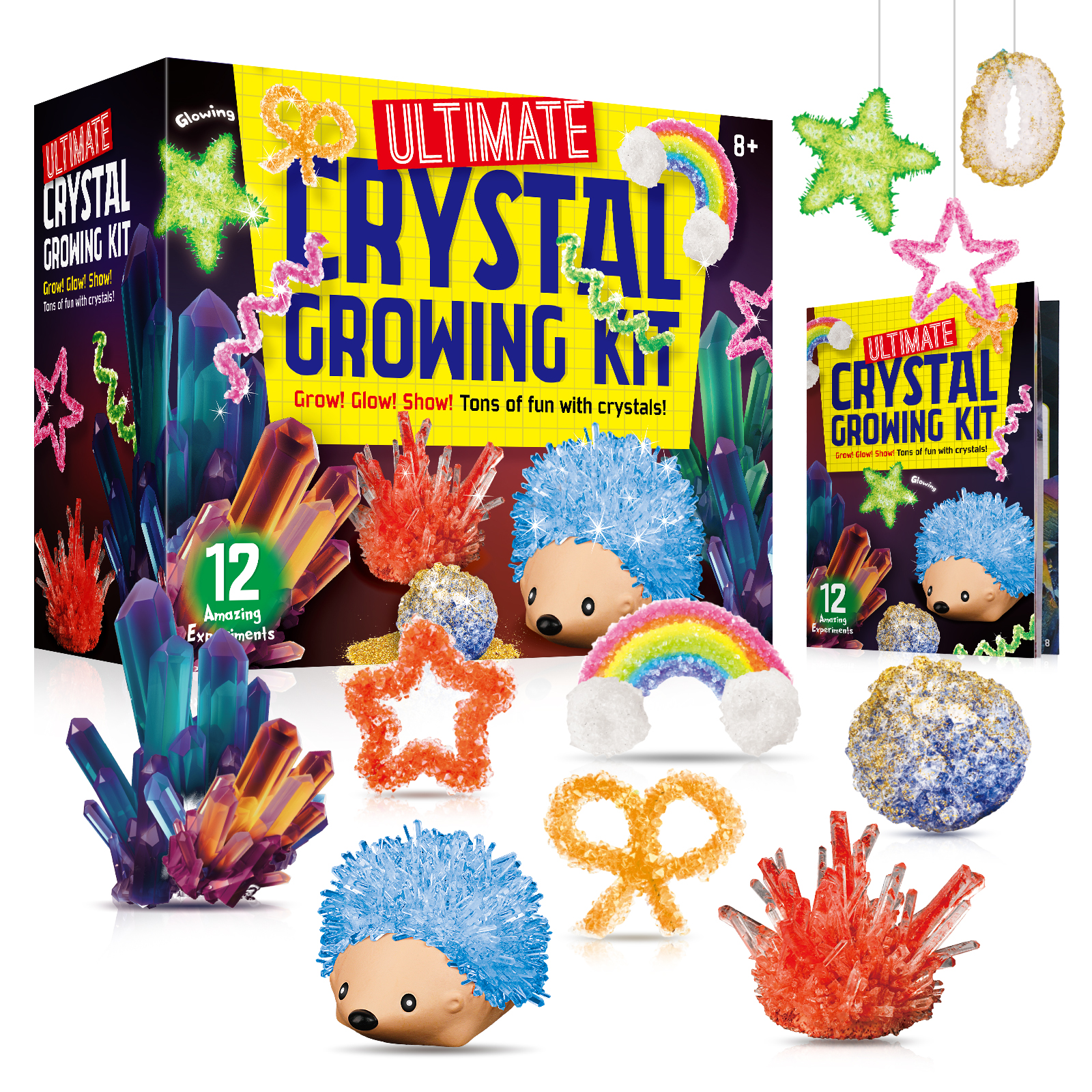 Piano Potato Ultimate Crystal Growing Kit 12 Experiments_2