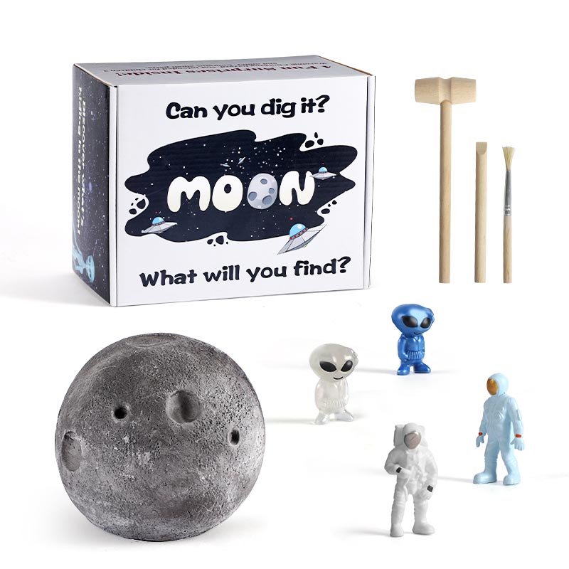 Piano Potato Moon Dig Space Figure Excavation Kit_2