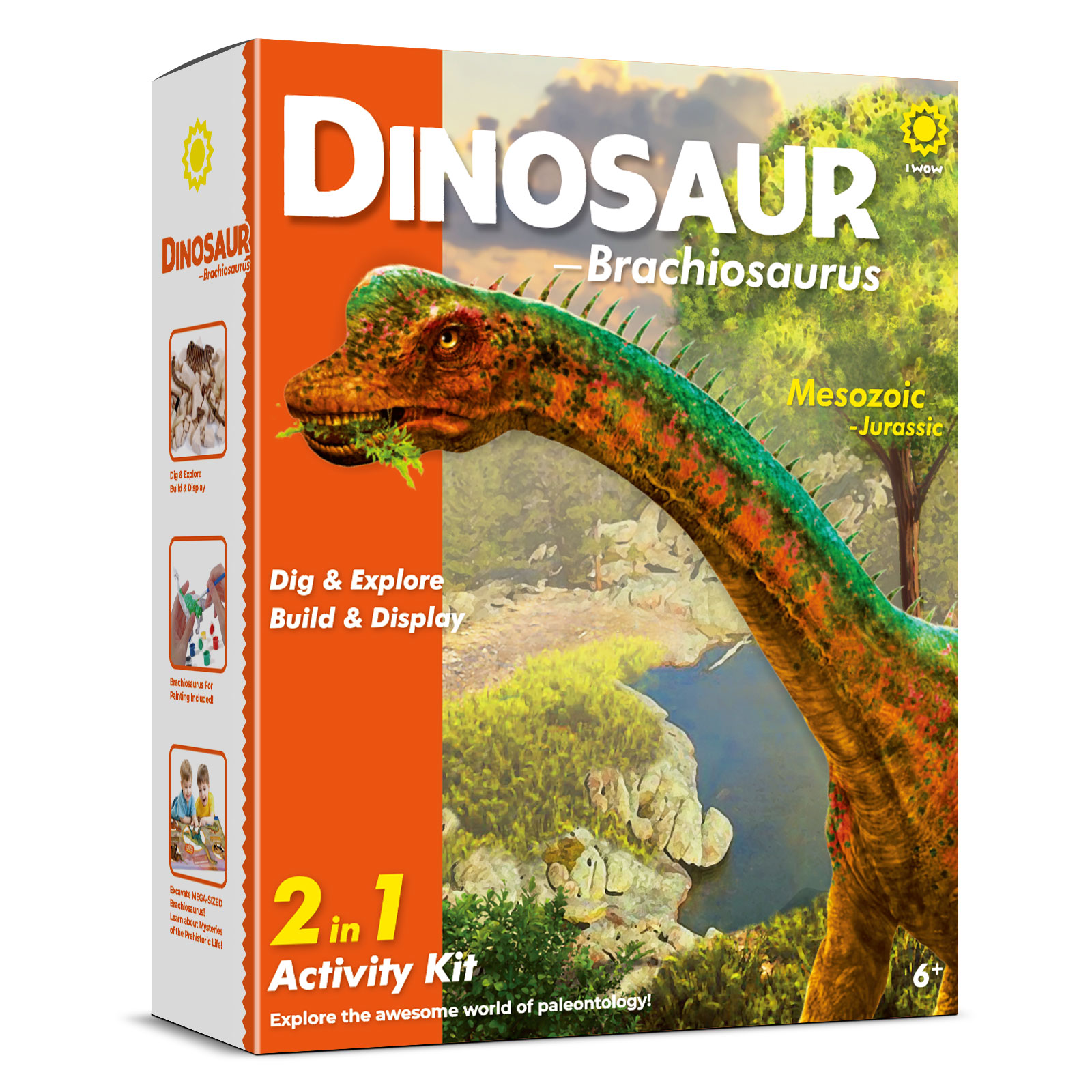 Piano Potato Brachiosaurus Dig and Paint 2 in 1 Kit_2