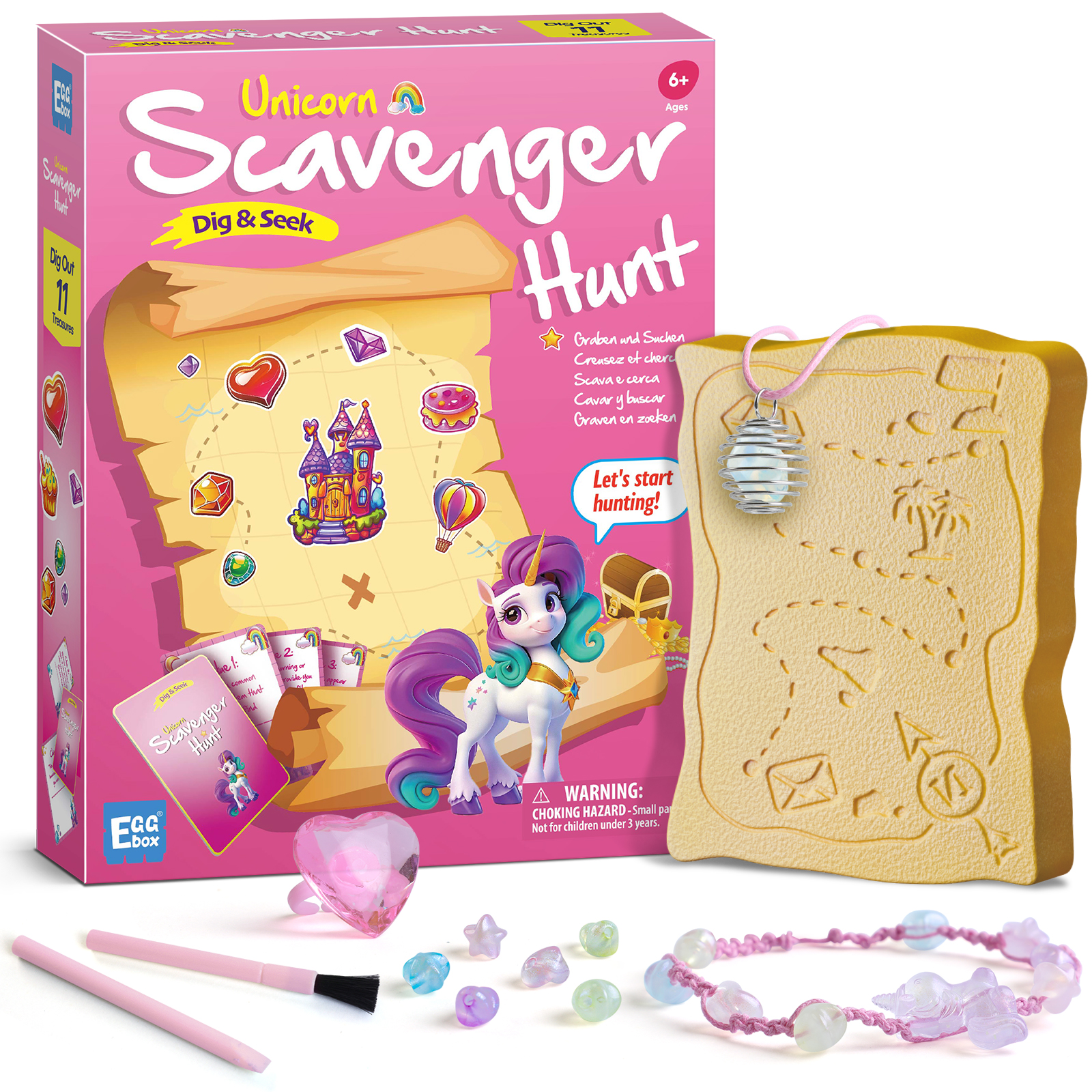 Piano Potato Unicorn Scavenger Hunt Dig and Seek Kit_2