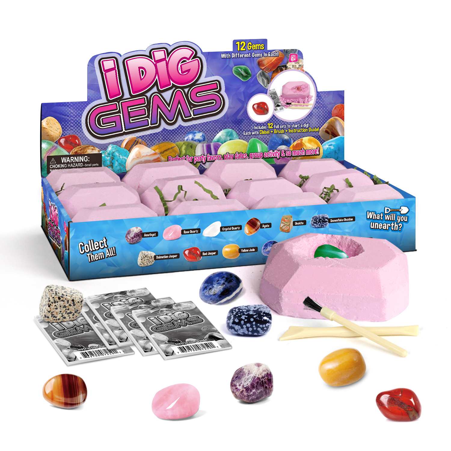 Piano Potato I Dig Gems - 12-Block Display Box_2