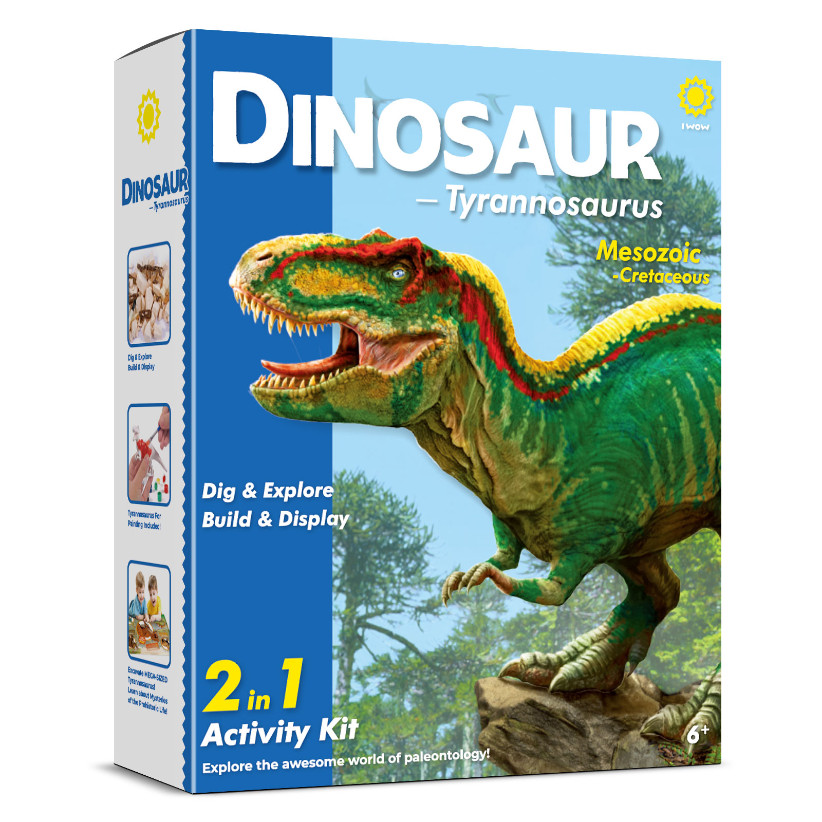 Piano Potato Dinosaur 2-in-1 Excavation and Build Kit_2