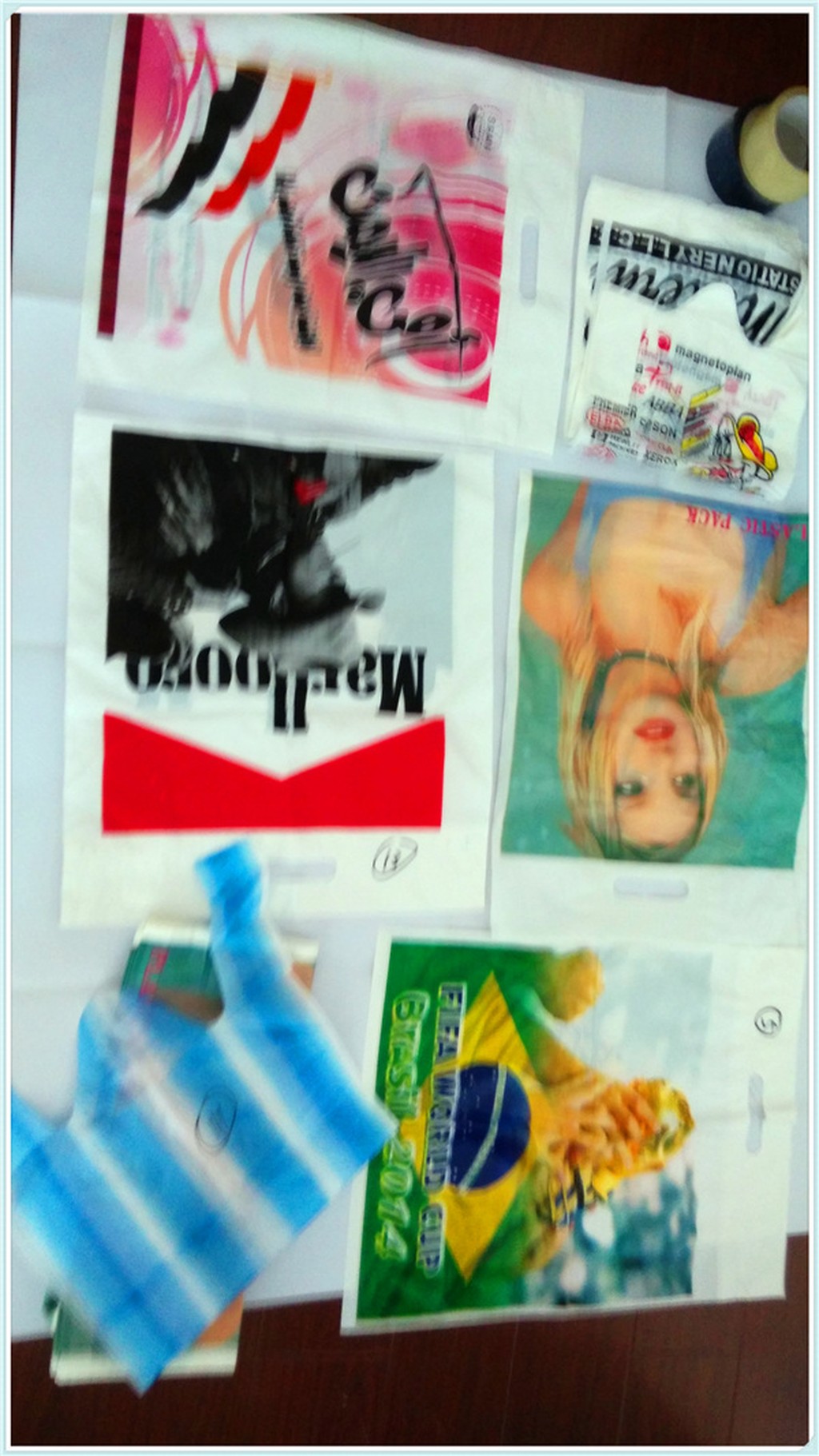 PE Shopping Bags - Polyethylene Plastic Bags for Retail Packaging_3