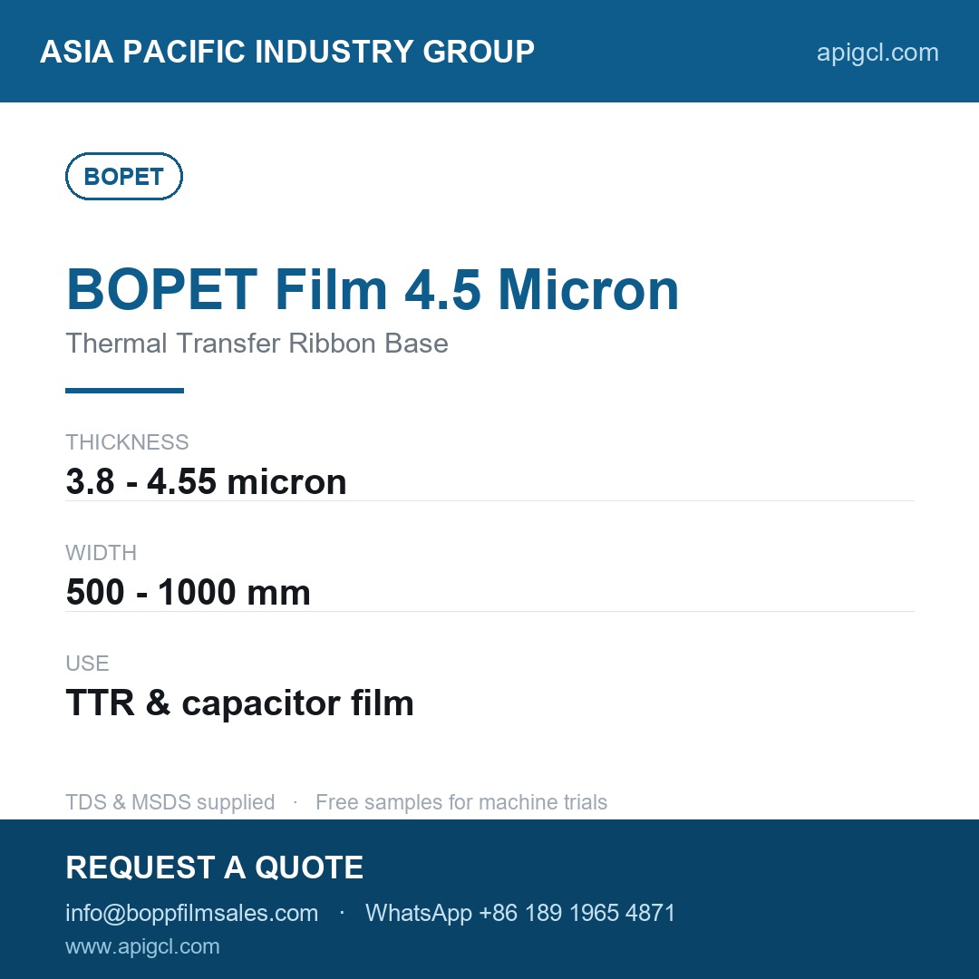 BOPET Film 4.5 Micron BOPET-45_2