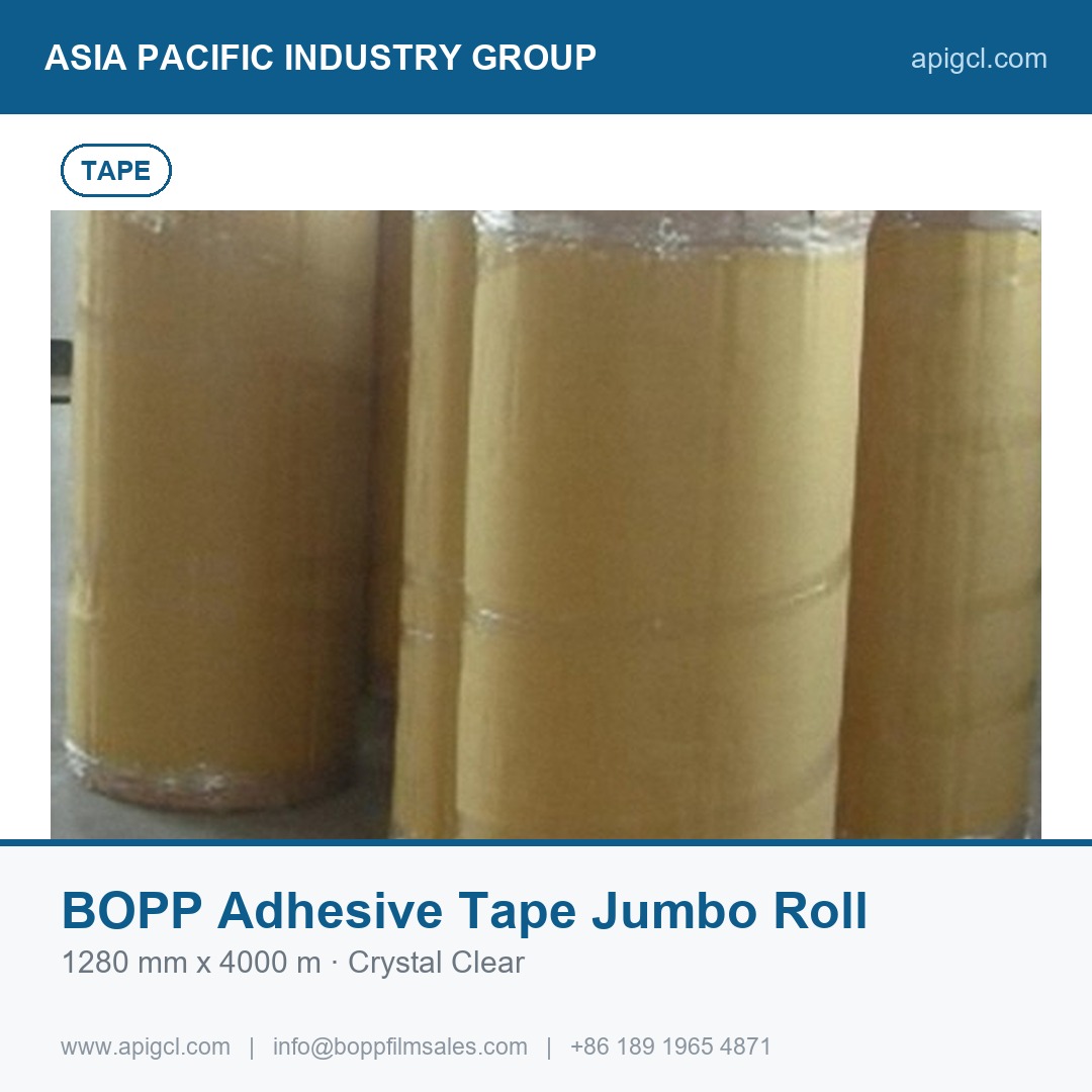 BOPP Adhesive Tape Jumbo Roll BOPP-AT