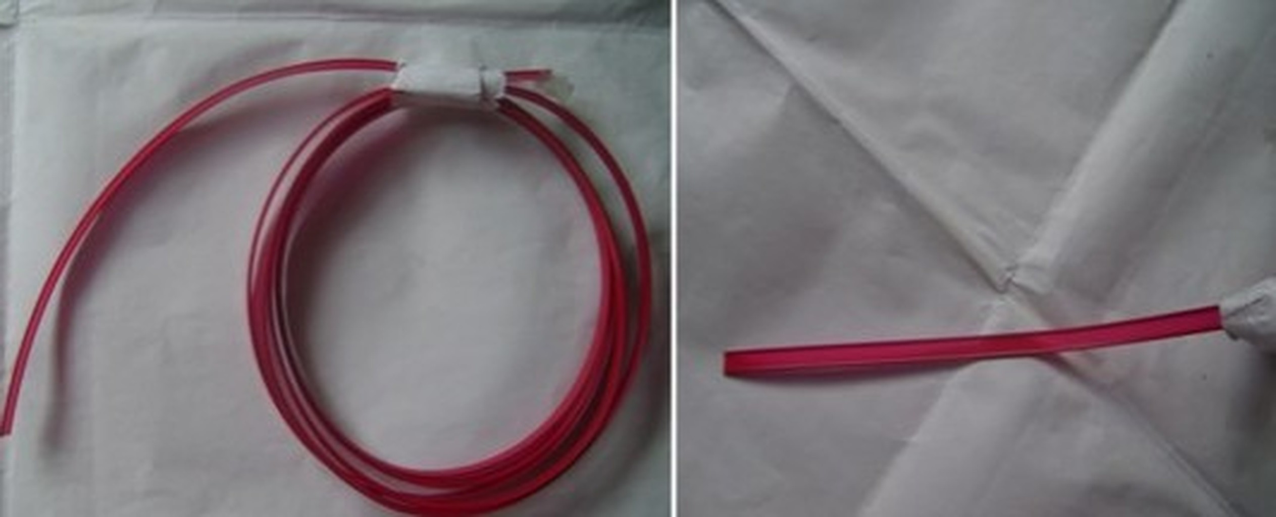 Tear clips (tear band,tear tape,tear strip) for closing bags._3