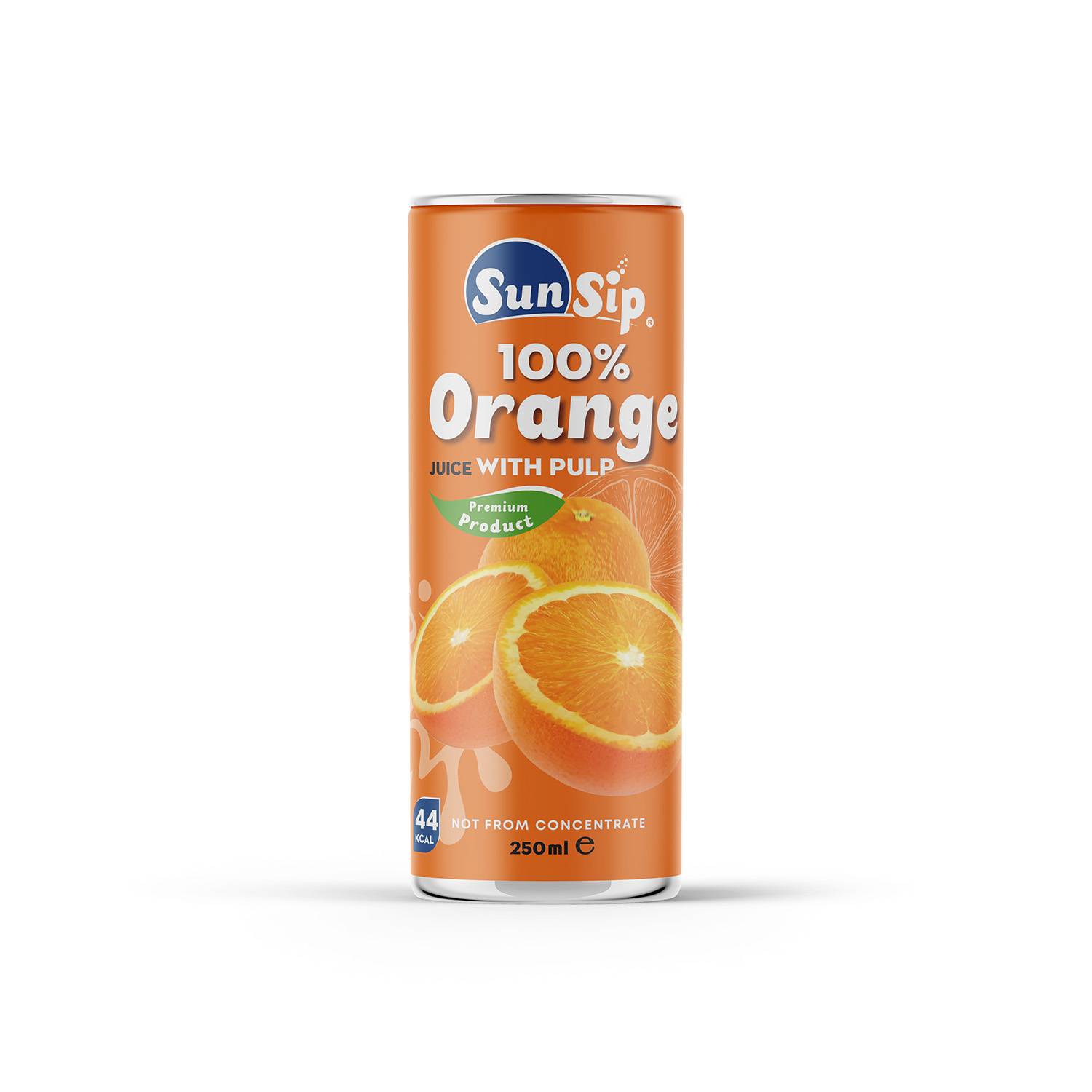 100% Orange Juice with Pulp in Can 250ml – Not From Concentrate_2