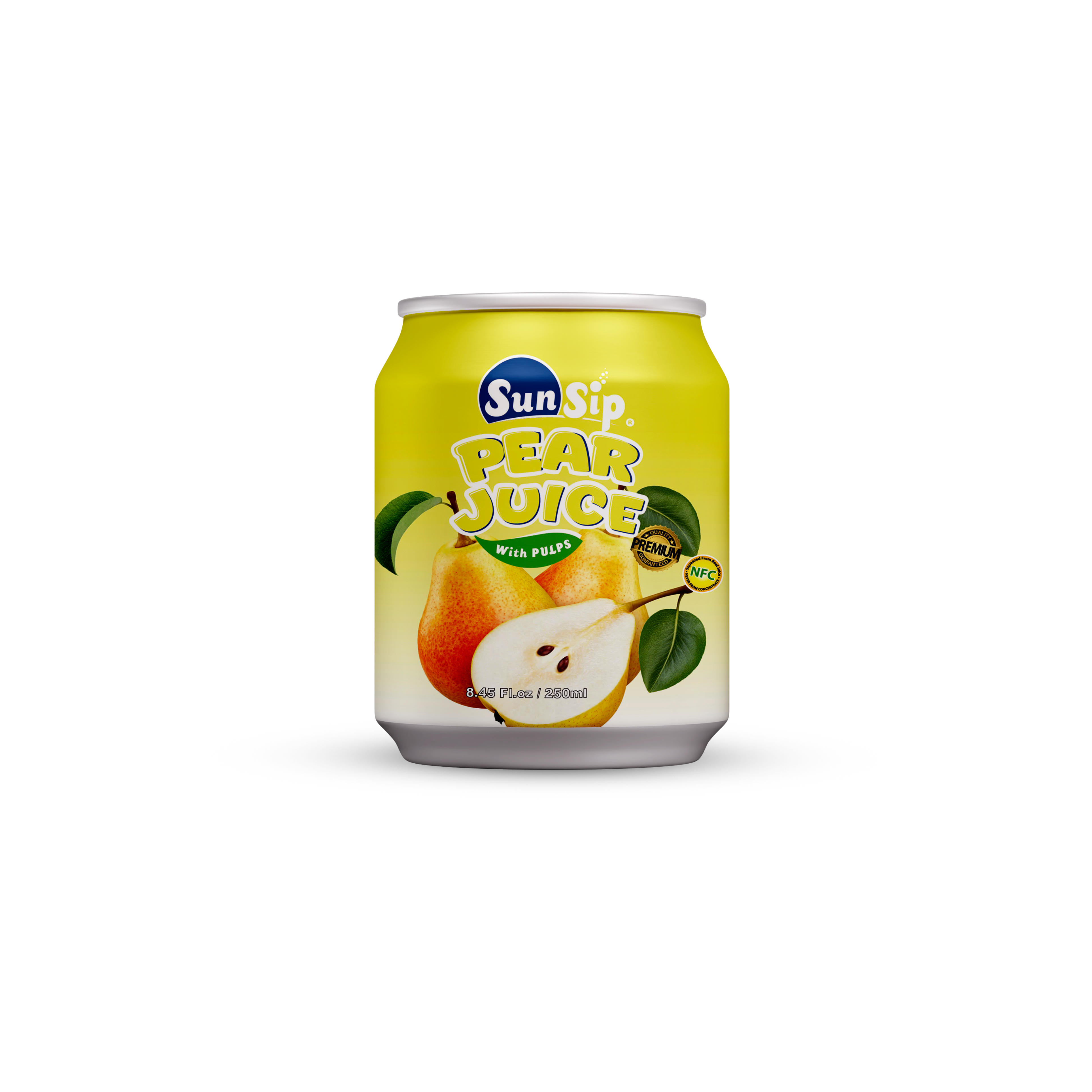 Pina Colada Juice with Pulps in Stubby Can 250ml – NFC Tropical Juice_4