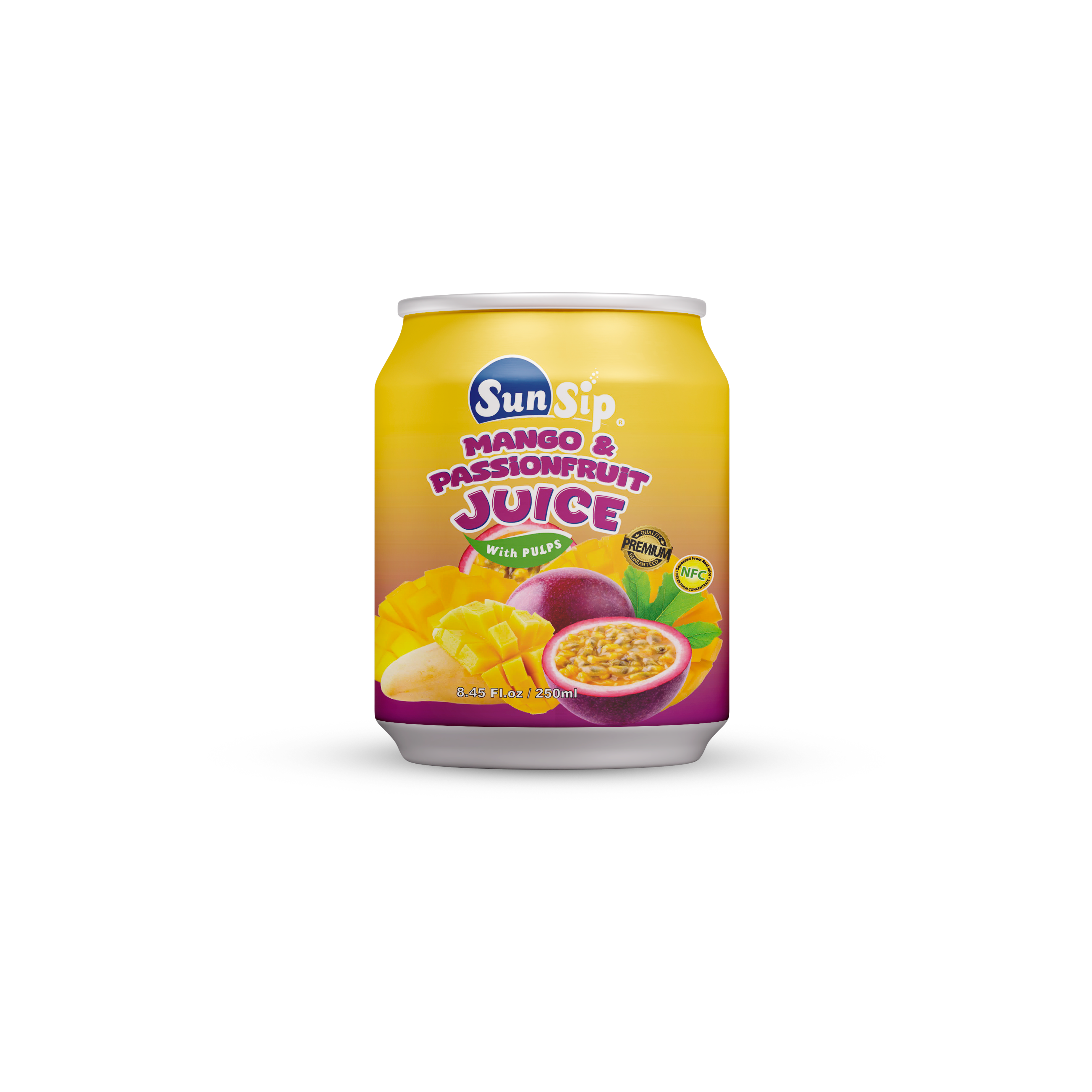 Pear Juice with Pulps in Stubby Can 250ml – NFC Fruit Juice_3