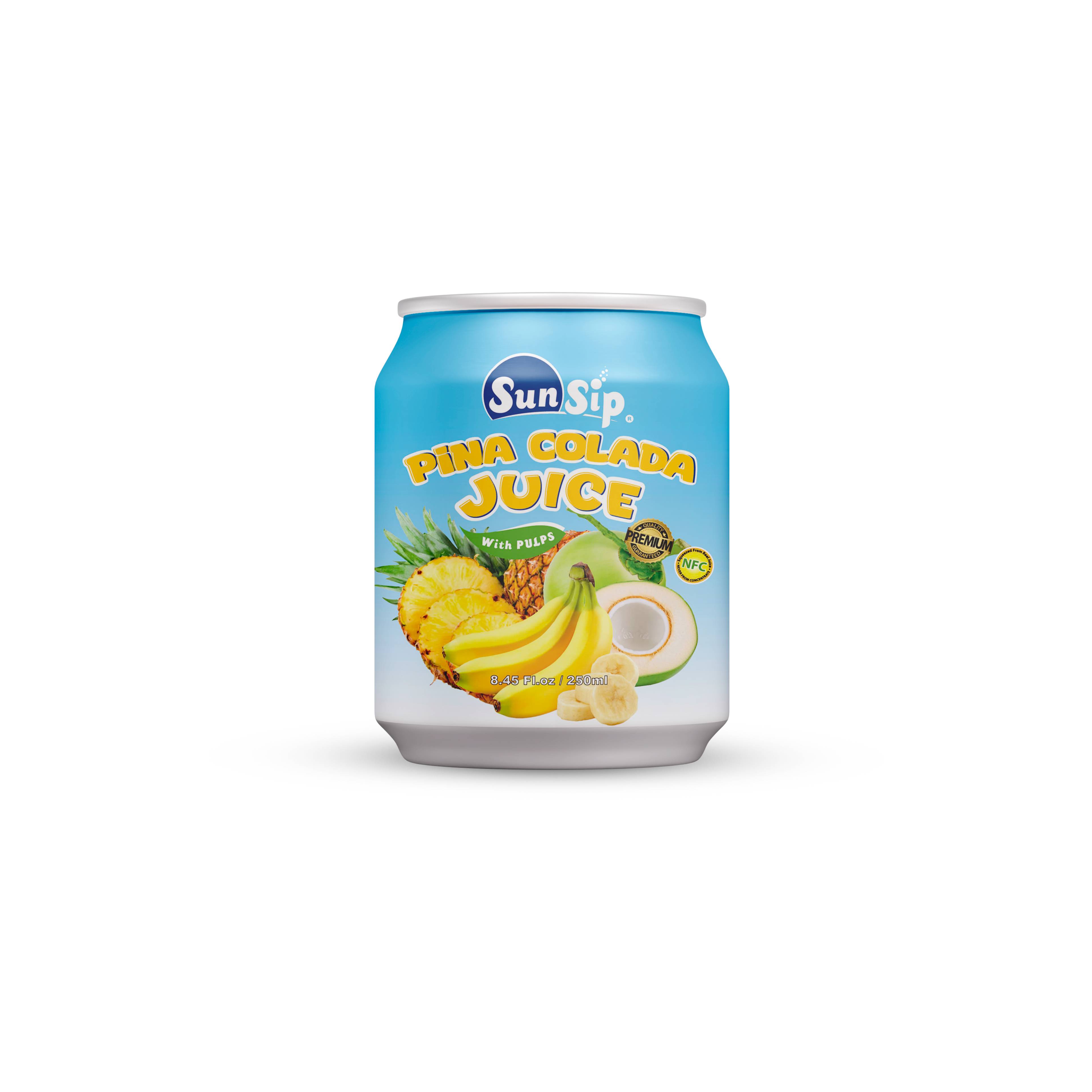 Mango & Passionfruit Juice with Pulps in Stubby Can 250ml – NFC Tropical Juice_3