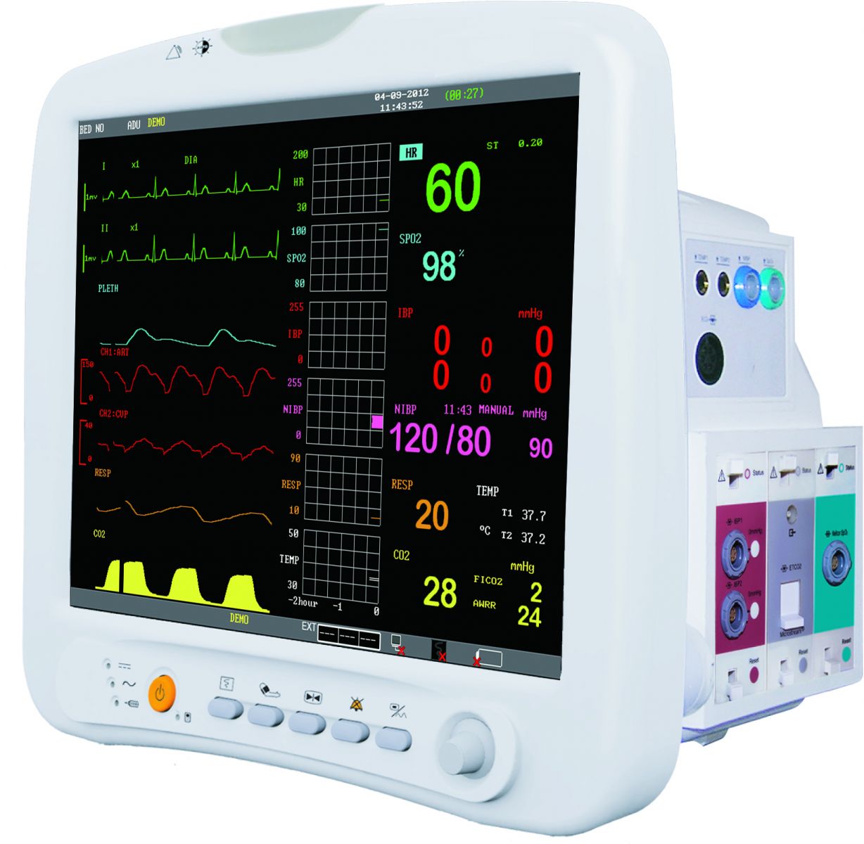 Modular Patient Monitor - Accessories & Patient Monitor