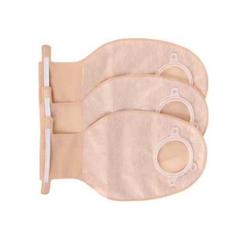 Ostomy bag for two pcs