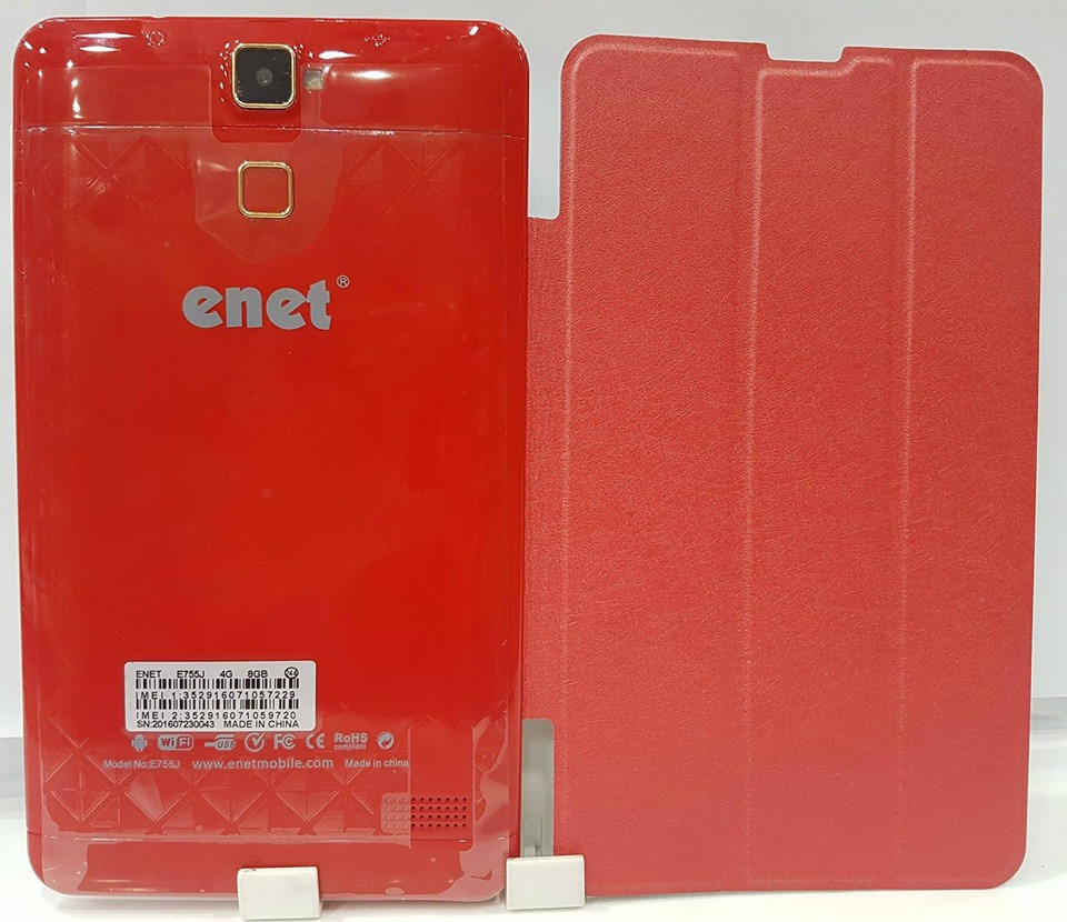 Enet e755 4g tablet with cover