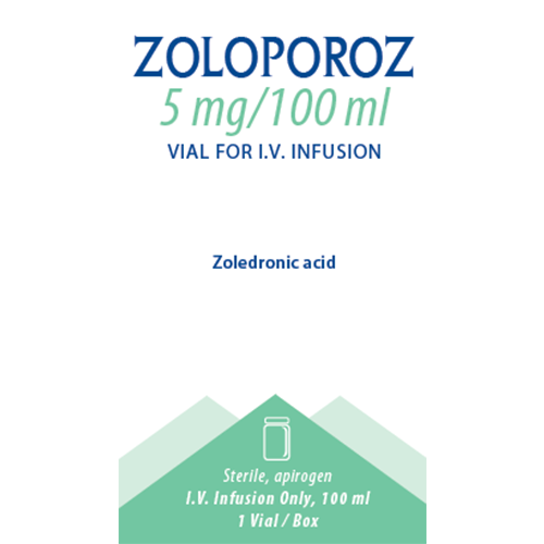 Zoloporoz 5 mg/100 ml solution for i.v. infusion