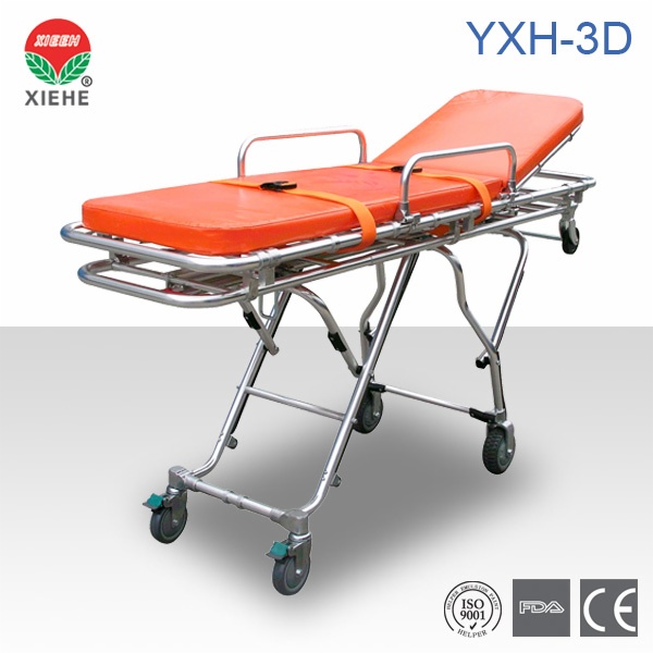 Aluminum Alloy Ambulance Stretcher YXH-3D_2