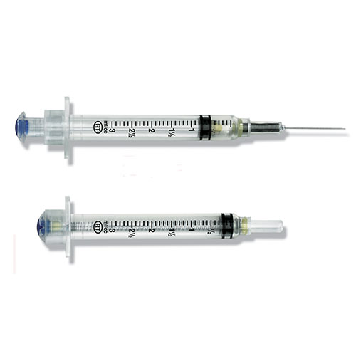 MANUAL RETRACTABLE SAFETY SYRINGE
