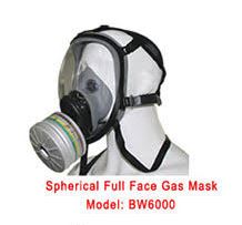 Spherical full face gas mask (bw6000)