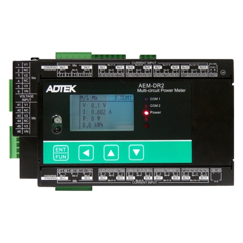 Aem-dra multi-circuit power meter