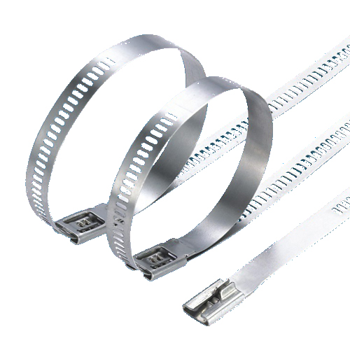 Stainless steel cable ties-ladder multi barb lock type