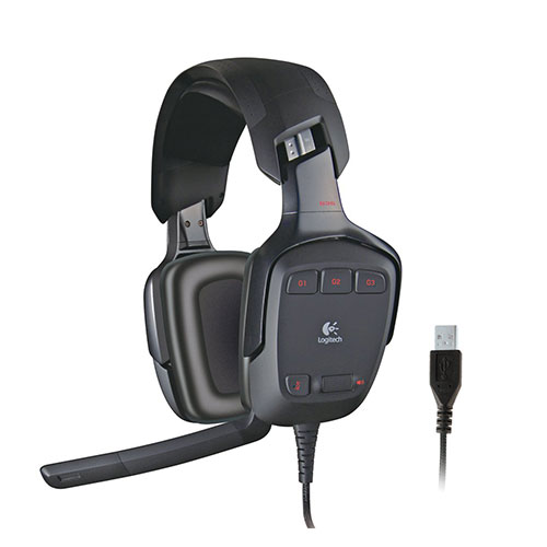 Logitech g35 usb surround sound gaming headset 7.1 (981-000549)