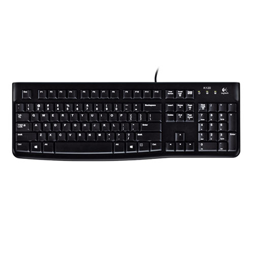 Logitech k120 wired keyboard- eng (920-002508)