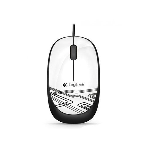 Logitech m105 wired mouse- white (910-002944)