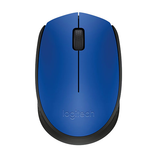 Logitech m171 wireless mouse blue (910-004640)