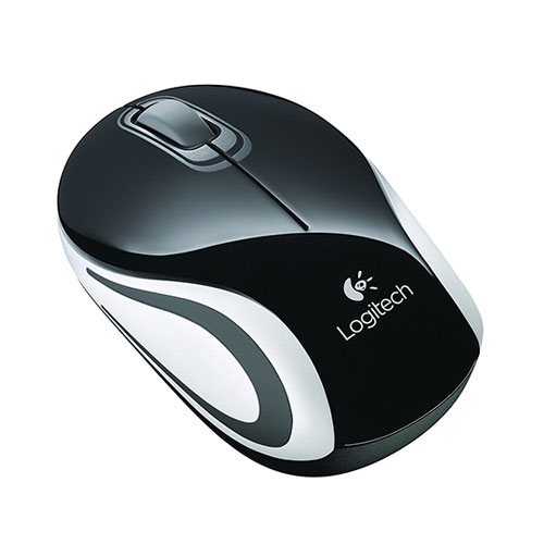Logitech m187 wireless mini mouse-black (910-002731)