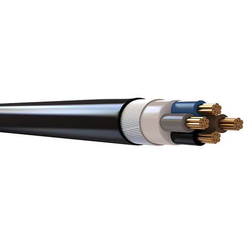 2XRY 0.6/1 kV XLPE Insulated, Steel Wire Armoured Multi-Core Cables with Copper Conductor / 2XRY / Cu/XLPE/SWA/PVC / (N)2XRY