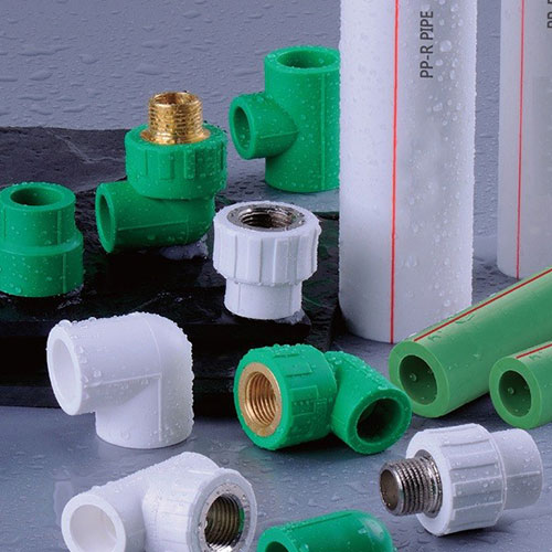 Pp-r pipe and pipe fitting for cold and hot water