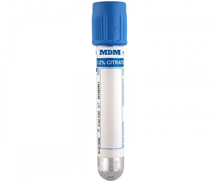 Sodium citrate tubes (blood collection tubes)