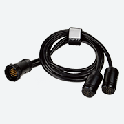 19pin soca two-fer cable