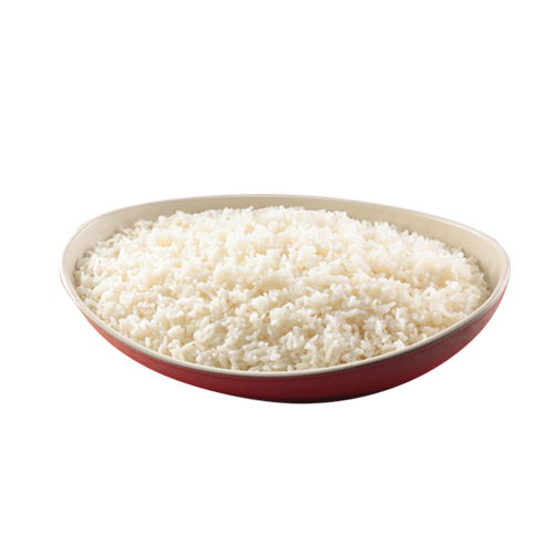 Rice, garlic, shiitake