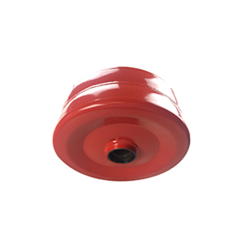 Customzied red powder coating agriculture machinery parts