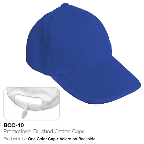 Promotional brushed cotton cap  (bcc-10)