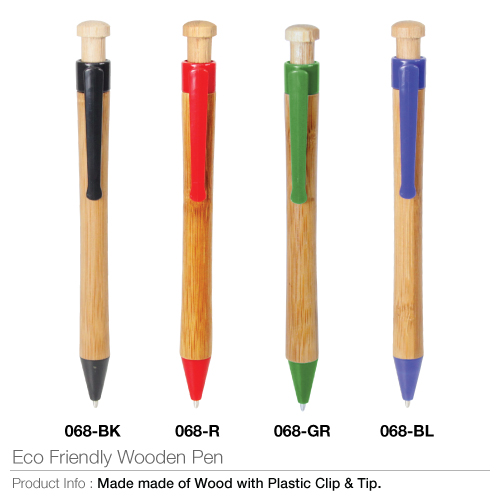 Eco-friendly wooden pen 068