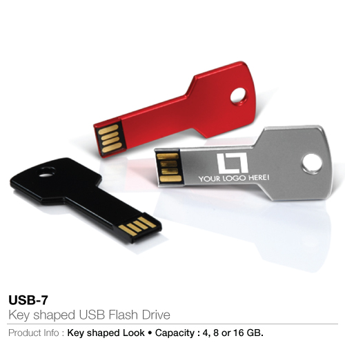 Key shaped usb flash drive (usb-7)