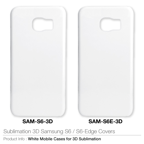 Sublimation 3d samsung s6/s6 edge covers