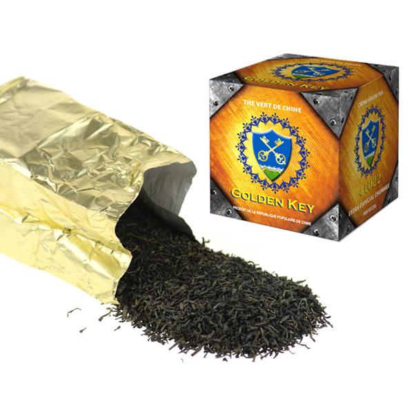 Golden Key 41022 Chinese Green Tea Chunmee