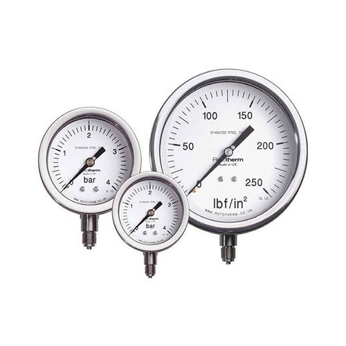 Process pressure gauges