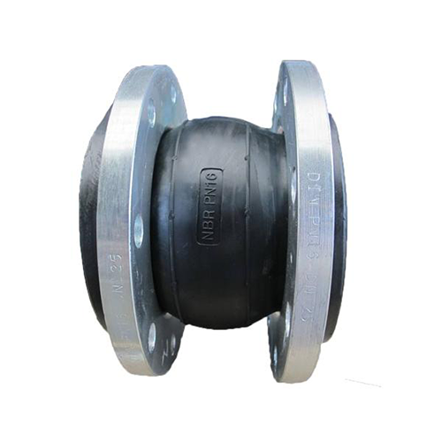 Single sphere flanged & threaded rubber expansion joint