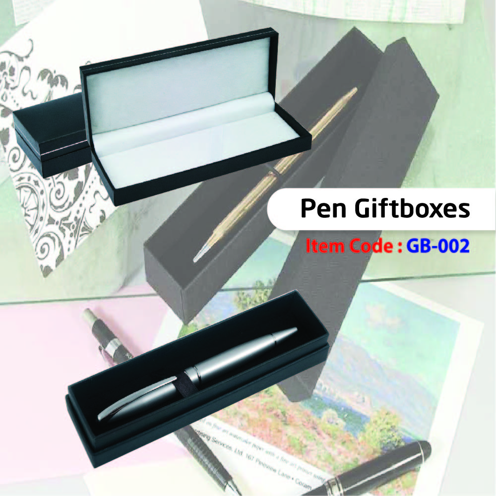 Metal pen with box