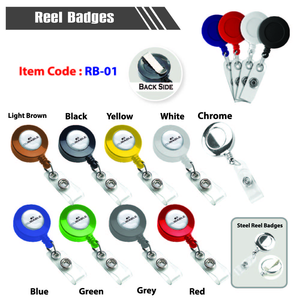 Reel badges